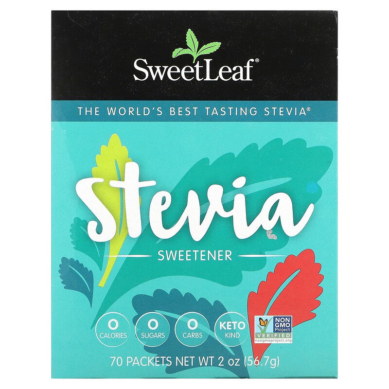 سكر ستيفيا طبيعي 70 كيس Natural Stevia Sweetner