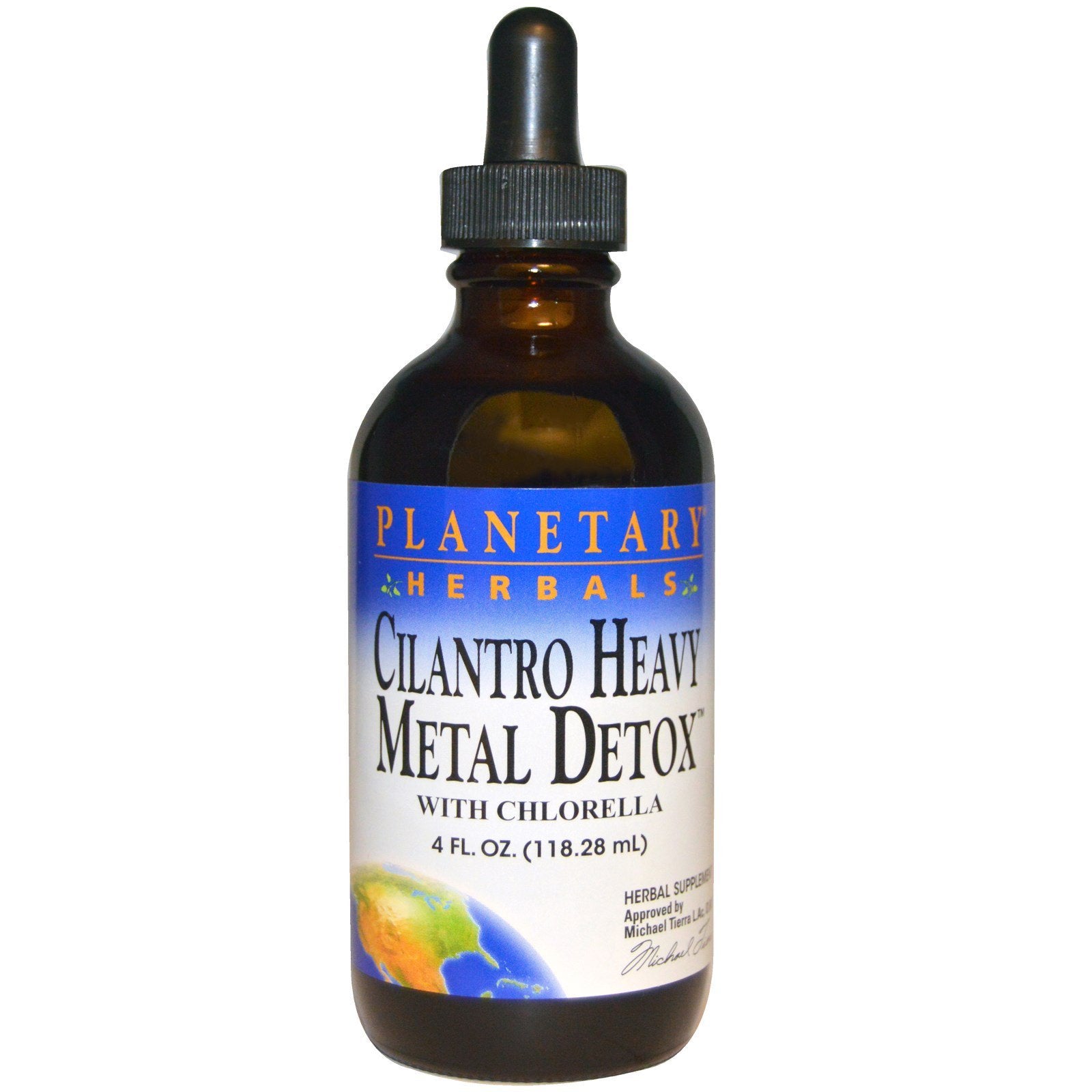 ديتوكس خلاصة الكزبرة و كلوريلا 118 مل Cilantro Heavy Metal Detox with chlorella (Best Before 01-12-2026)