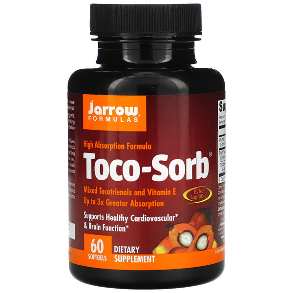 فيتامين اي كومبلكس توكوترينول 400 وحدة 60 كبسولة Vitamin E Toco Sorb tocopherol Tocotrienols