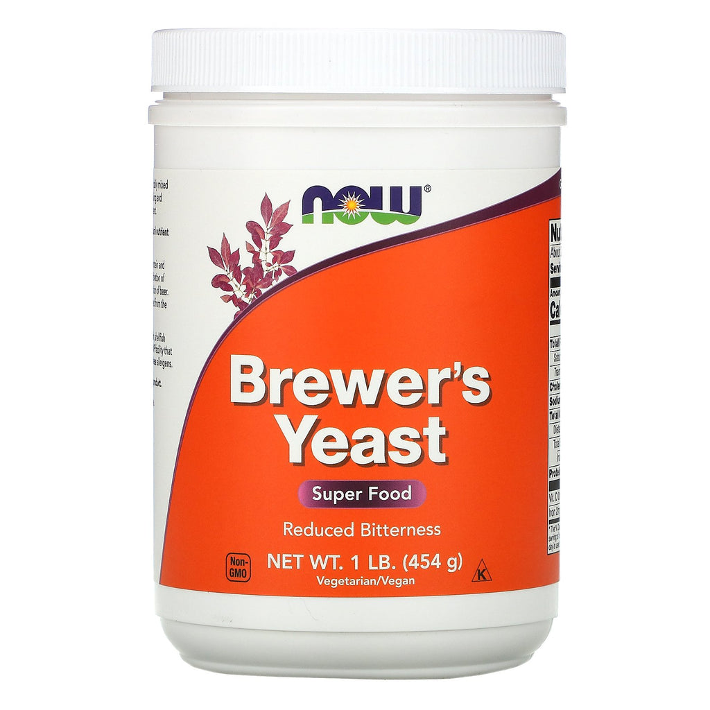 خميرة البيرة 454 غرام Now Foods, Brewer's Yeast, Super Food