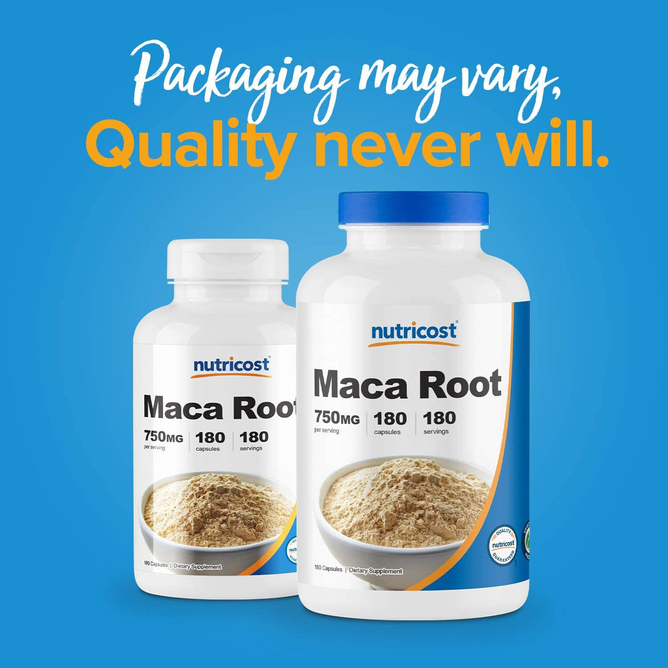 ماكا عضوية 750 ملجم 180 كبسولة Nutricost Organic Maca Root (Best Befor –  قطرات الصحة
