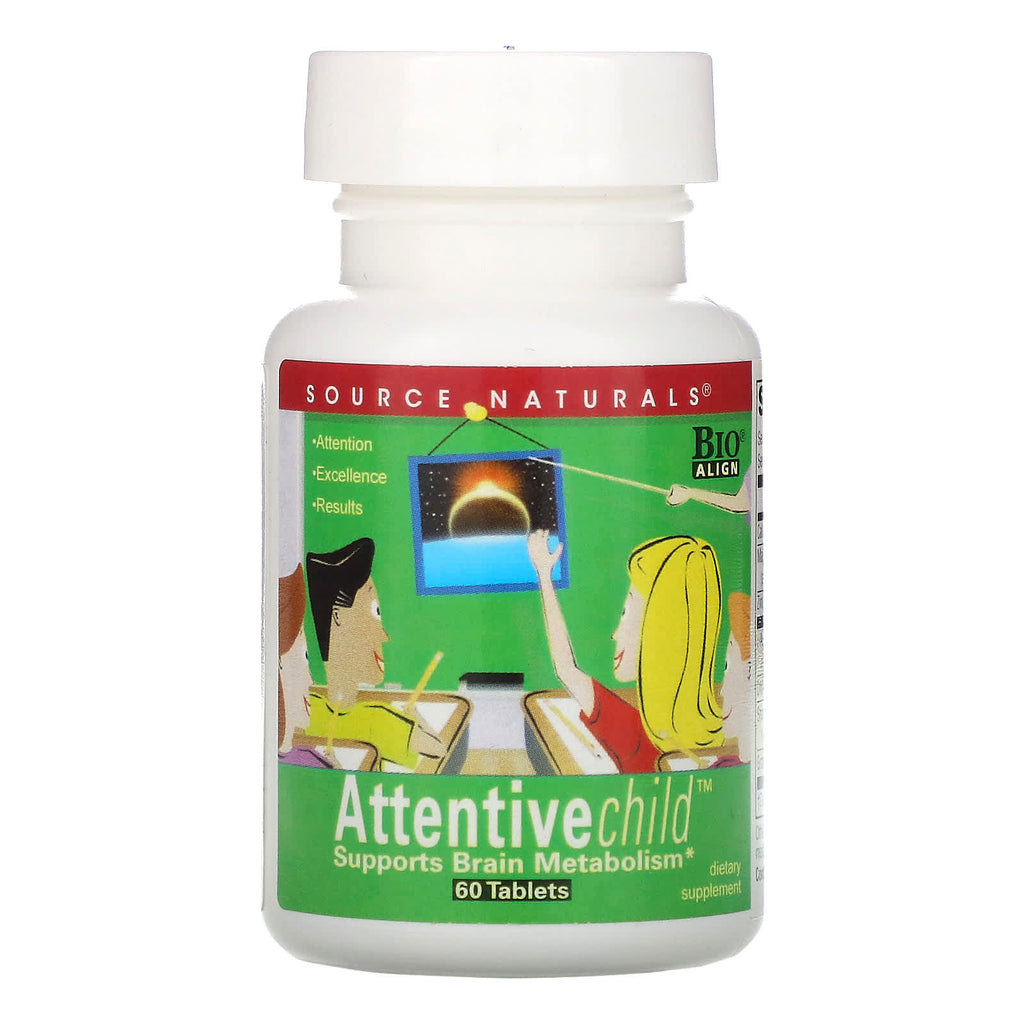Source Naturals‏, Attentive Child، 60 tablets