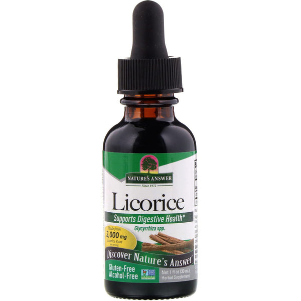 خلاصة عرقسوس 1000 ملغم كل مل 30 مل Licorice Root Fluid Extract