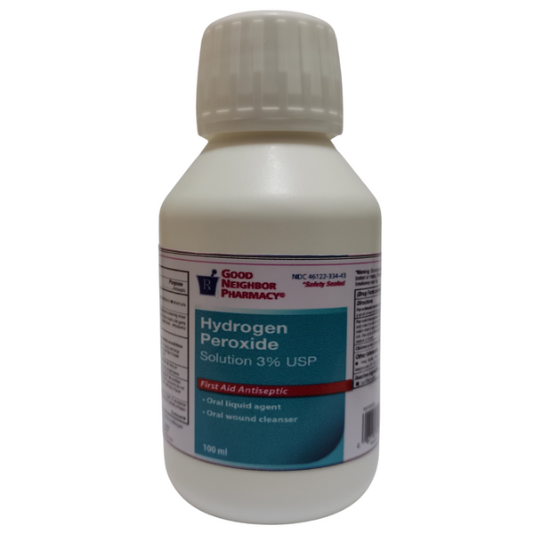هيدروجين بروكسايد (ماء الاكسجين) طبي 3% 100 مل Hydrogen Peroxide