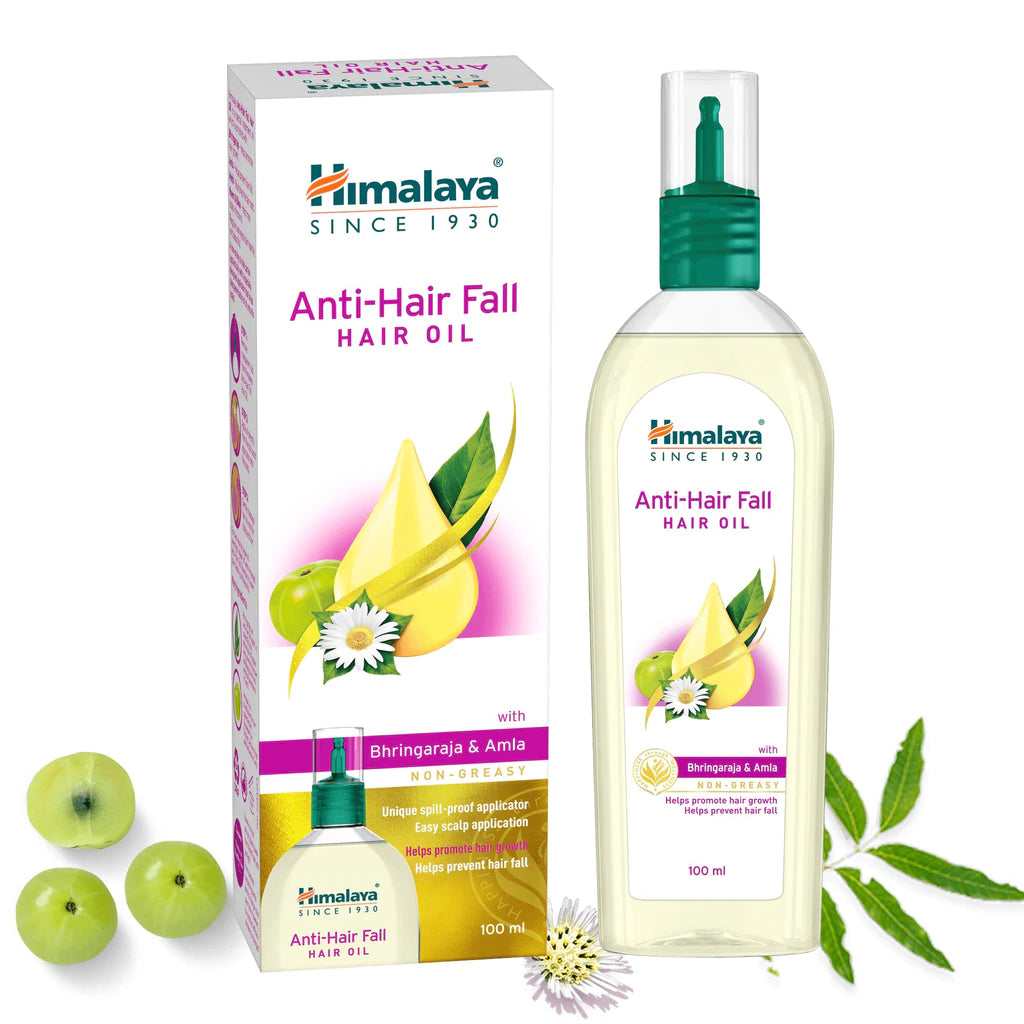 زيت مضاد لتساقط الشعر وتعزيز نموه 100 مل Himalaya Anti-Hair Fall Hair Oil
