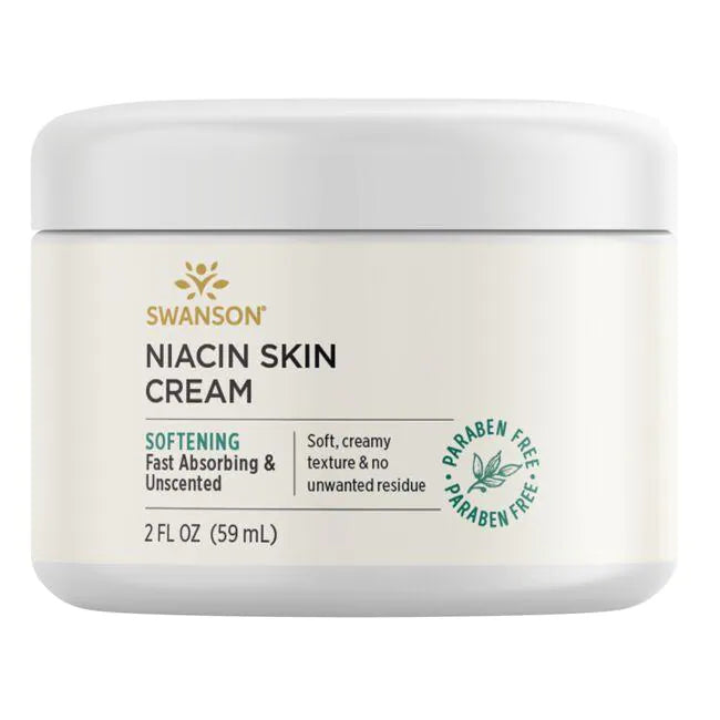 كريم النياسين فيتامين ب3 59 مل Swanson Niacin Skin Cream