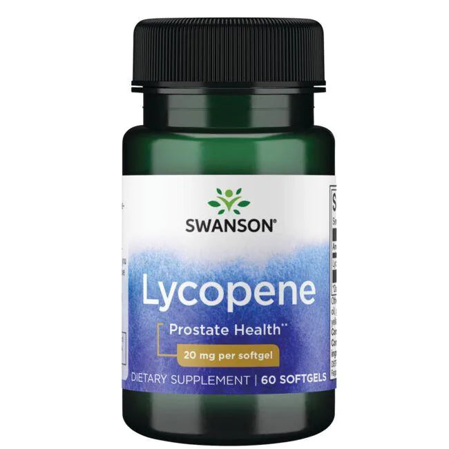 لايكوبين قوة فائقة 20 ملجم 60 حبة Swanson Lycopene