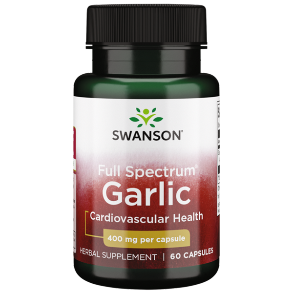 ثوم 400 ملغم 60 كبسولة Full Spectrum Garlic (Best Before 01-06-2028)